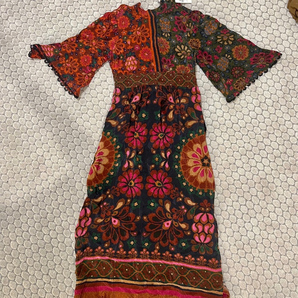 Farm rio for anthropologie maxi dress